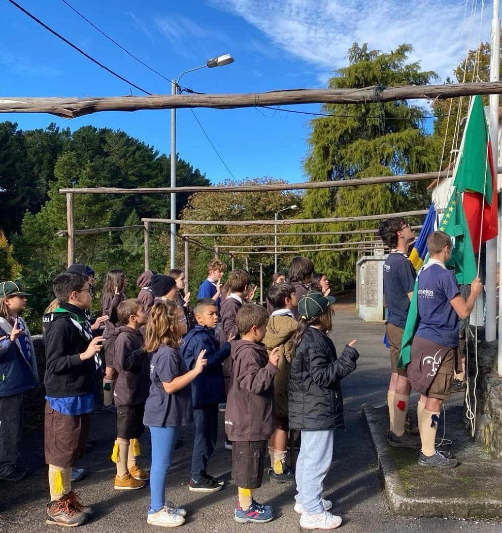 Cerimônia de Compromisso de Honra dos Escoteiros